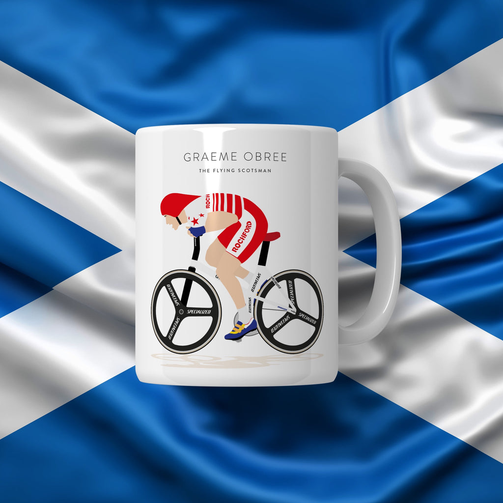 Graeme Obree, The Flying Scotsman - Signature Coffee Mug