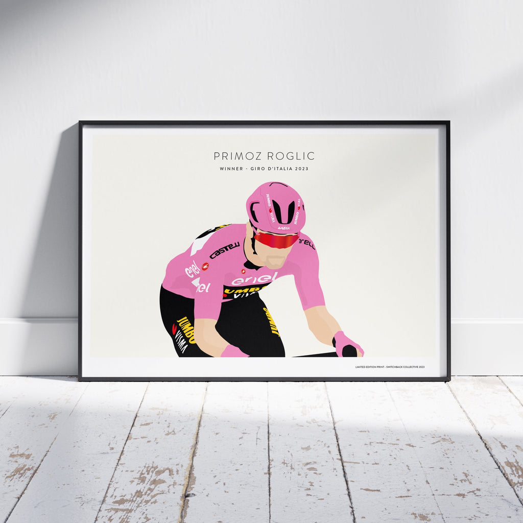 Primoz Roglic, Winner, Giro d'Italia 2023 - Limited Edition Print