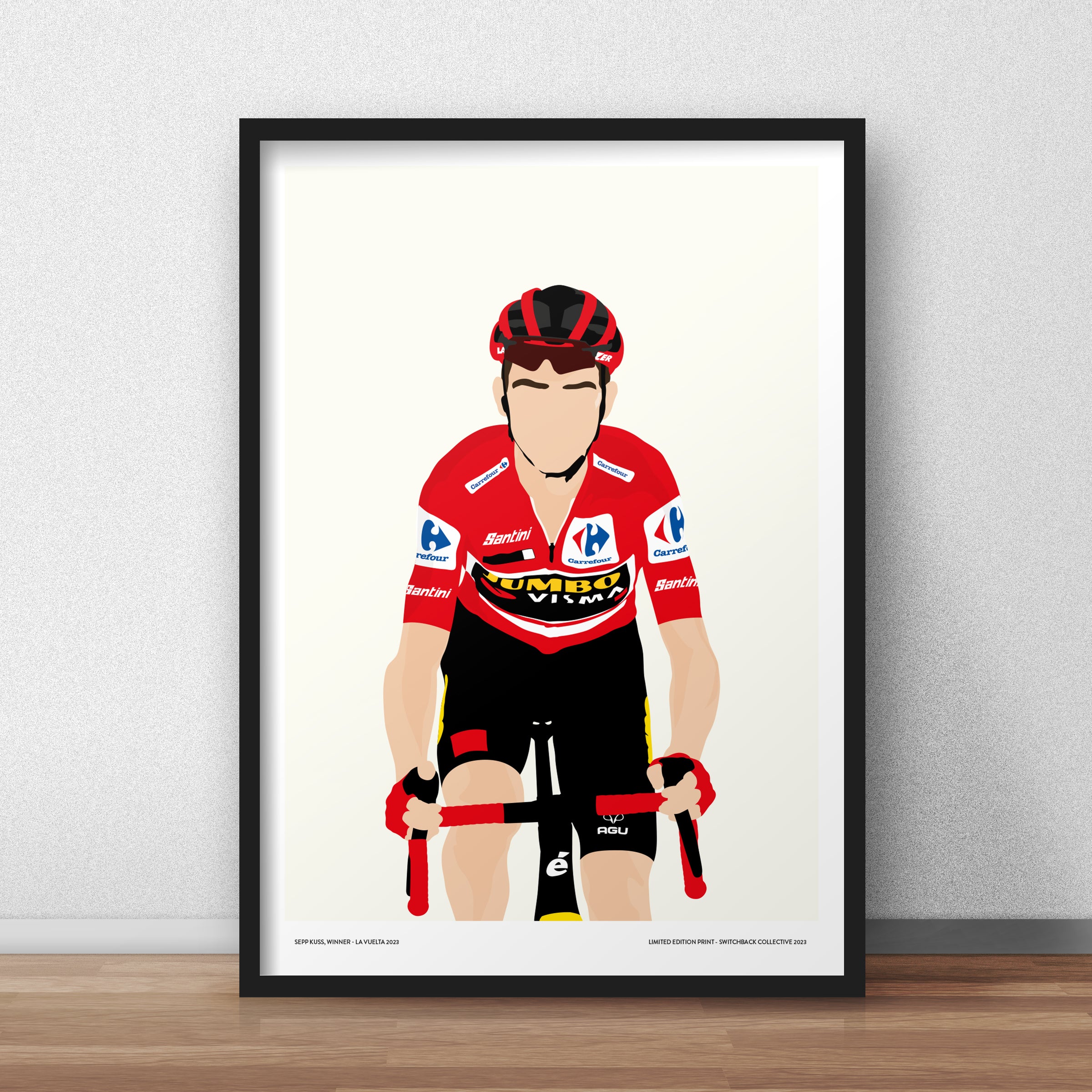 Sepp Kuss, Winner, Vuelta a España 2023 - Limited Edition Print