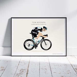 Tom Boonen, Kuurne-Brussel-Kuurne 2014 - Limited Edition Print