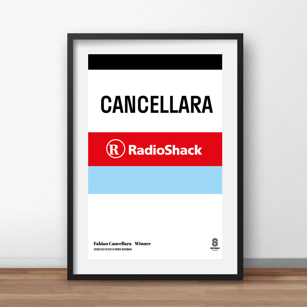 Fabian Cancellara Radio Shack - Print