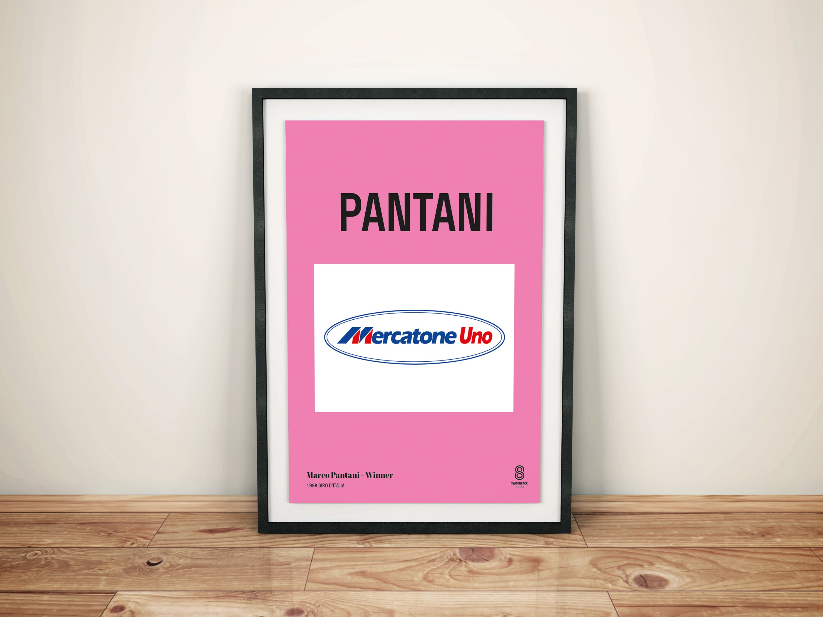 Marco Pantani - Giro D'Italia Vintage cycling print