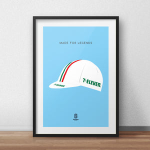 7 Eleven Cycling Cap - Made For Legends Print