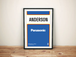 Phil Anderson Panasonic - Vintage cycling team print
