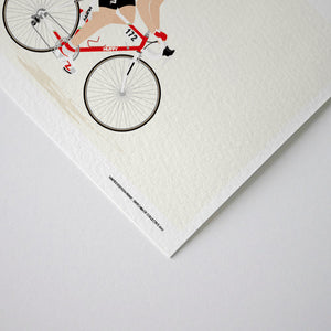 Andy Hampsten 1988 Giro d'Italia - Limited Edition Print