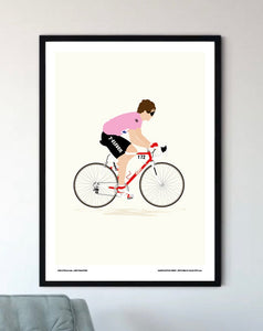 Hampsten 1988 Giro Win - Limited Edition Print