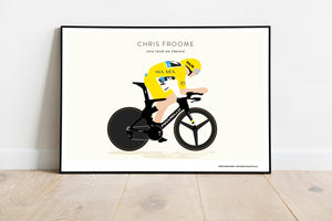 Chris Froome 2016 Tour De France - Limited Edition Print