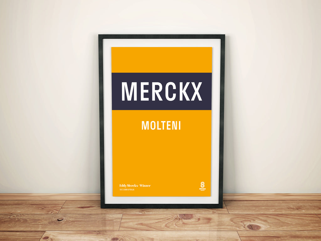 Eddy Merckx Molteni - Vintage cycling team print