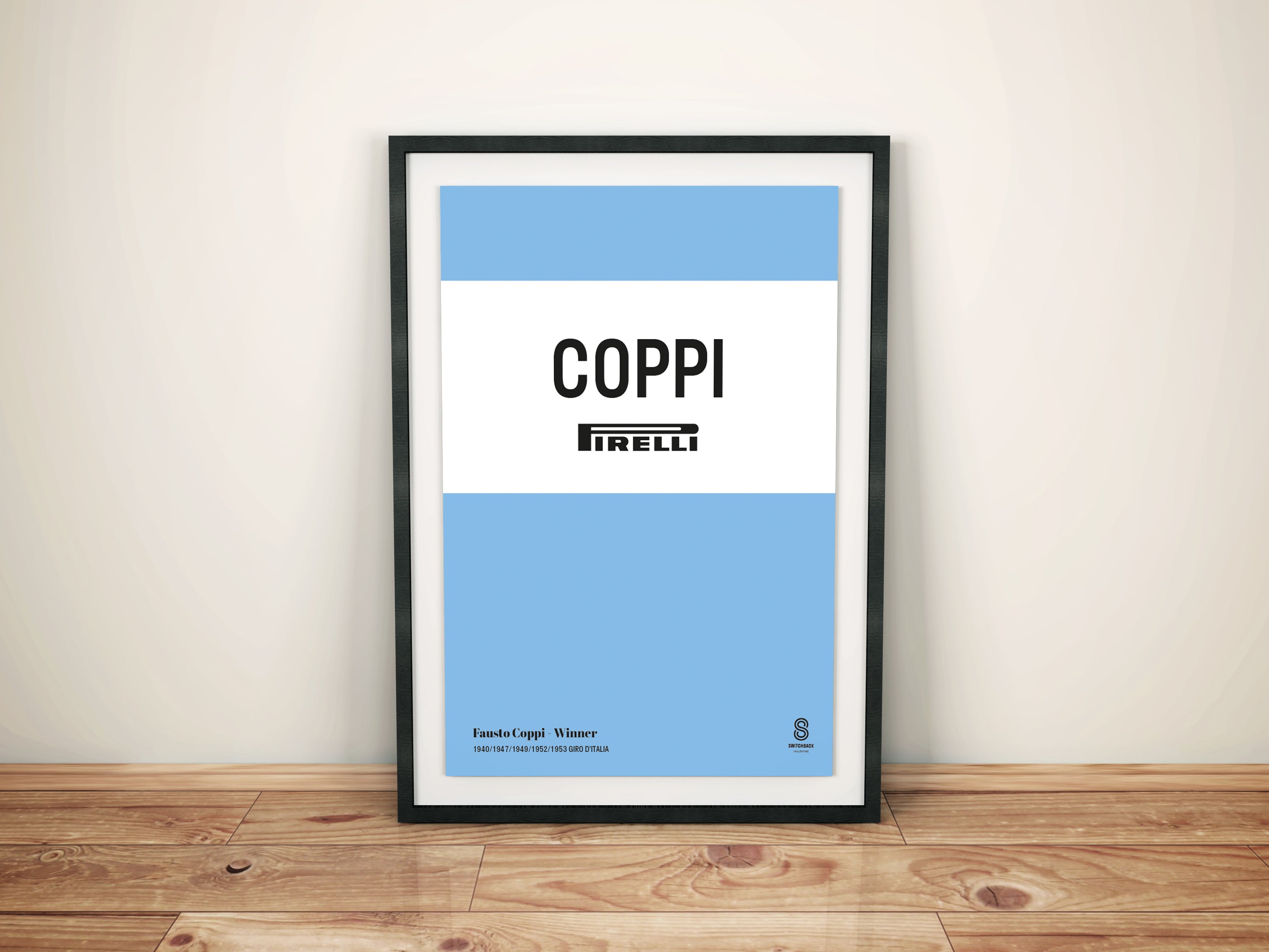 Fausto Coppi - Vintage cycling team print