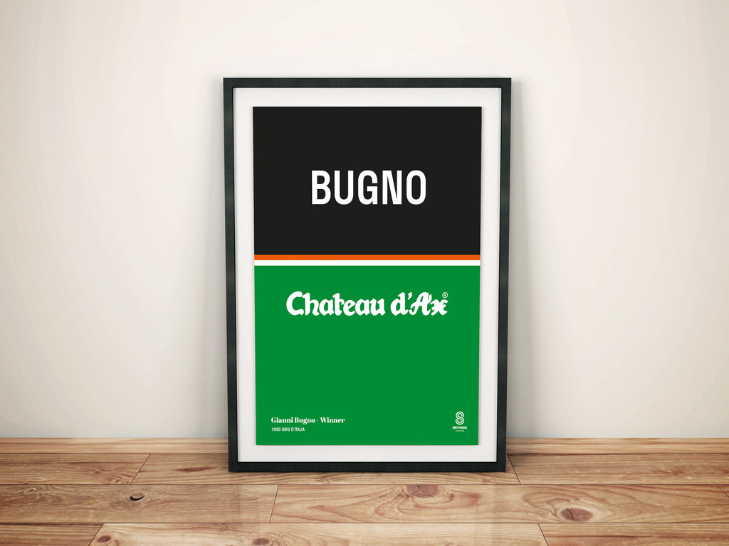 Gianni Bugno - Vintage cycling team print