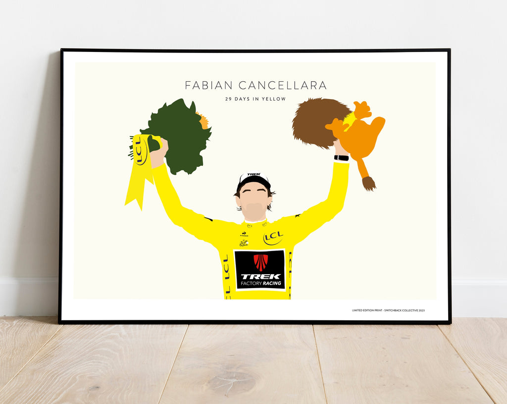 Fabian Cancellara 29 Days in Yellow - Print