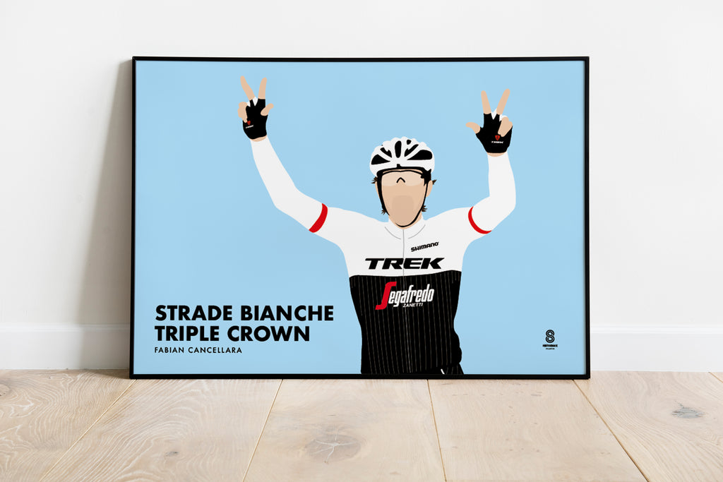 Fabian Cancellara Strade Bianche - Print