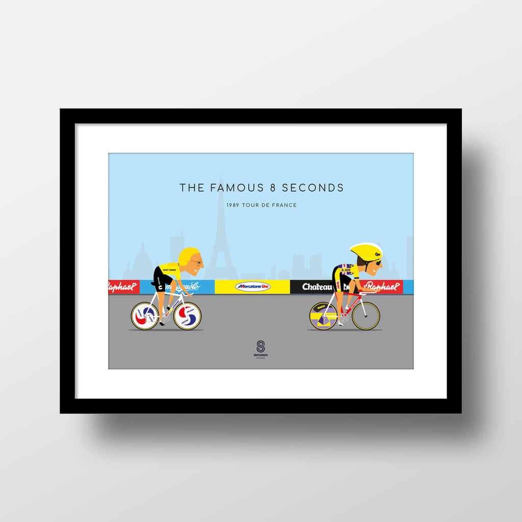 The Famous 8 Seconds - Tour De France Print