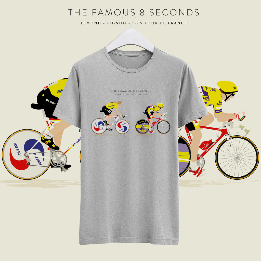 Fignon v LeMond 1989 Time Trial - T-Shirt
