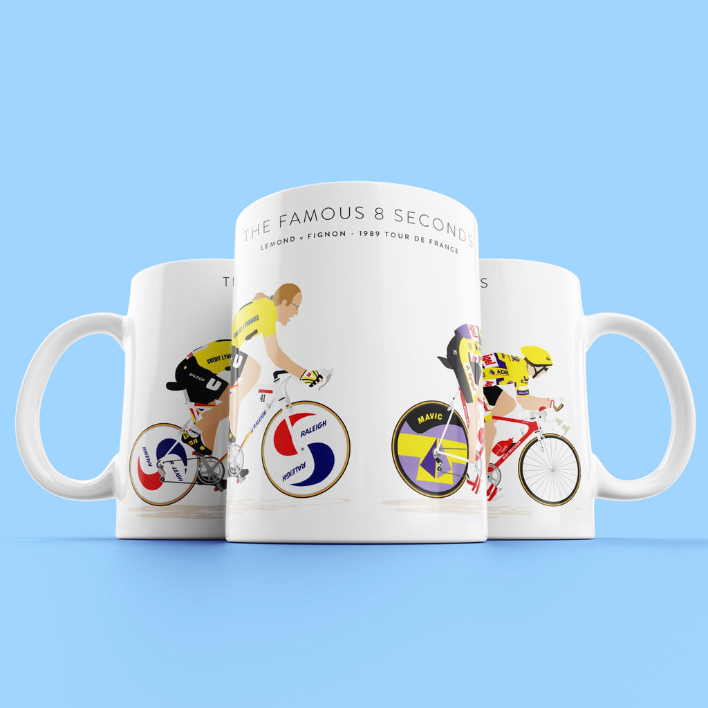 LeMond v Fignon, 1989 Tour de France - Signature Coffee Mug