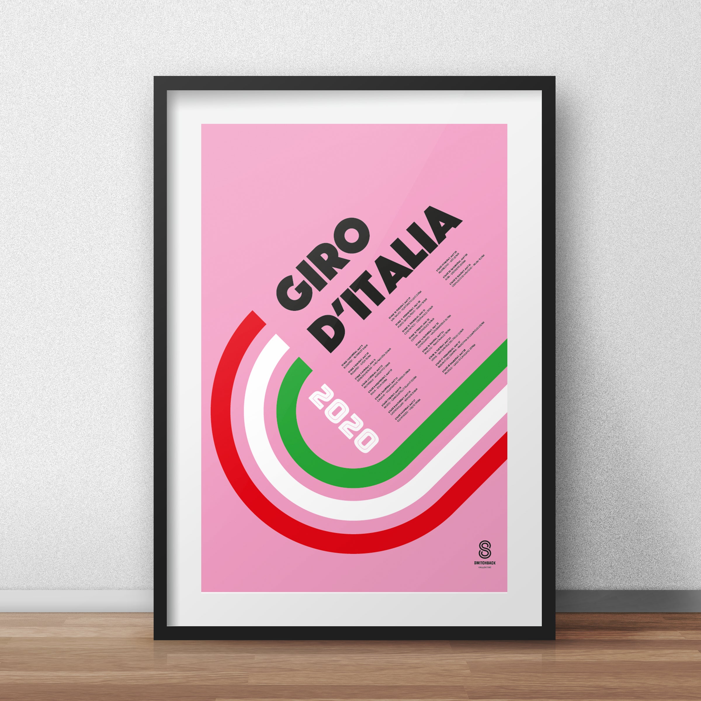 The Grand Tours Cycling Prints 2020 - Tour De France, Vuelta a Espana and Giro d'Italia prints
