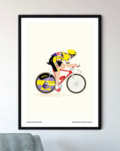 8 Seconds 1989 Tour De France - Limited Edition Print