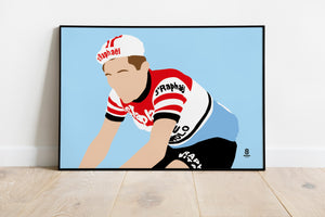 Jacques Anquetil St Raphael - Retro Print