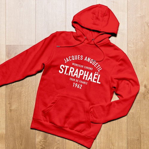 Jacques Anquetil - Red Hoodie
