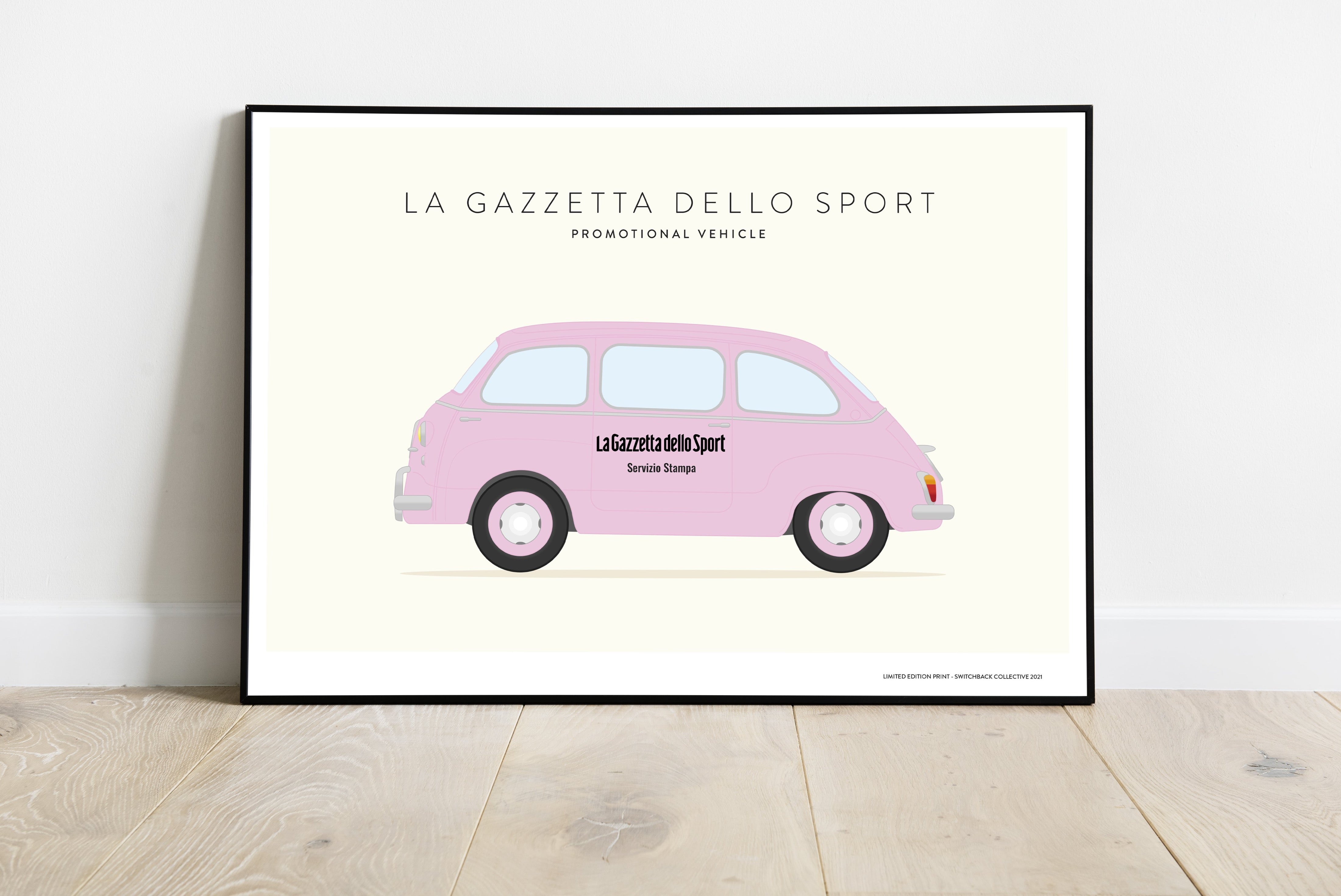 La Gazzette Dello Sport Promotional Vehicle - Print