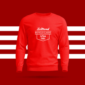 LeMond Coors Classic 1985 Winner - Red Sweatshirt