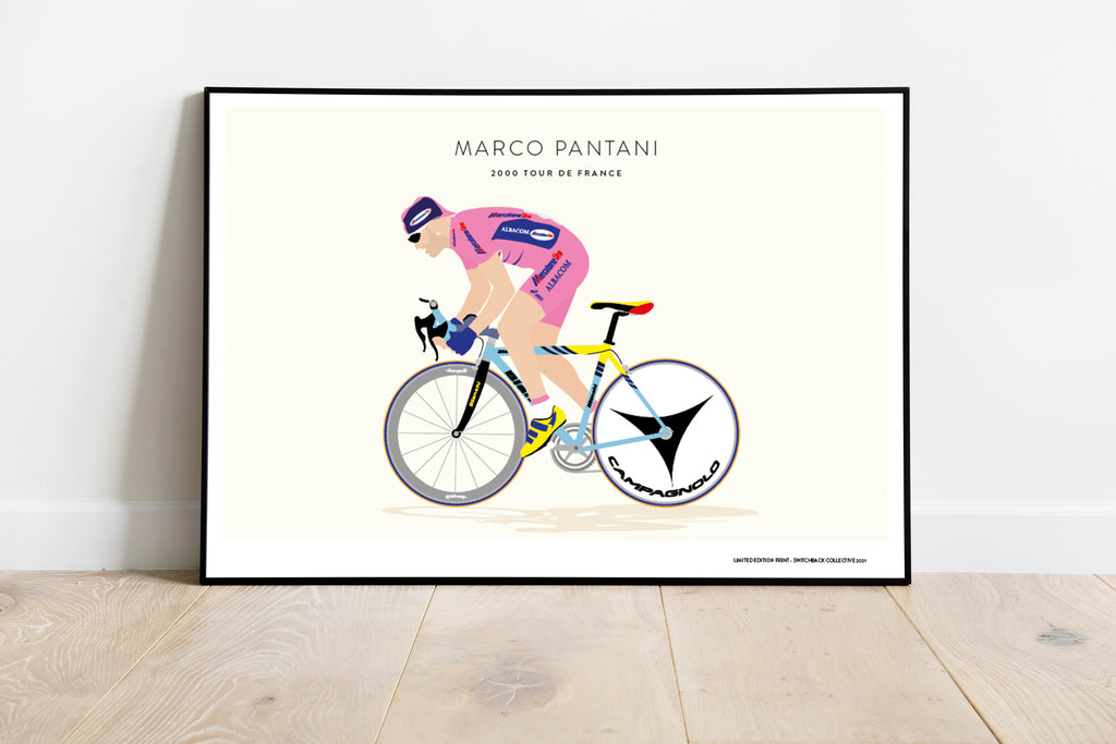 Marco Pantani, Tour De France 2000 - Limited Edition Print