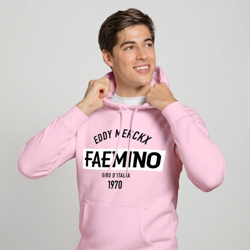 Eddy Merckx Faemino - Pink Hoodie – Switchback Collective