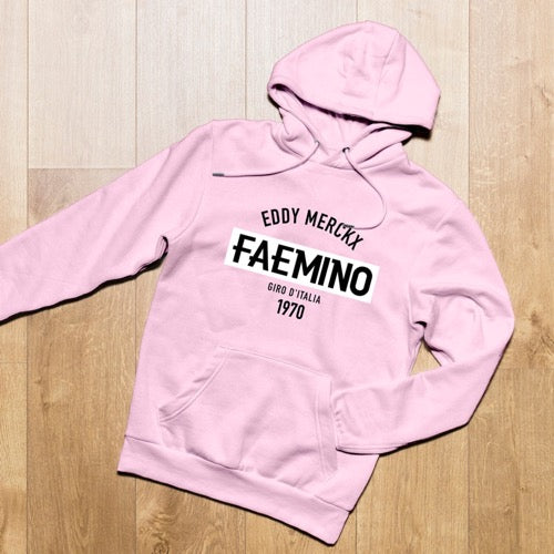 Eddy Merckx Faemino - Pink Hoodie – Switchback Collective
