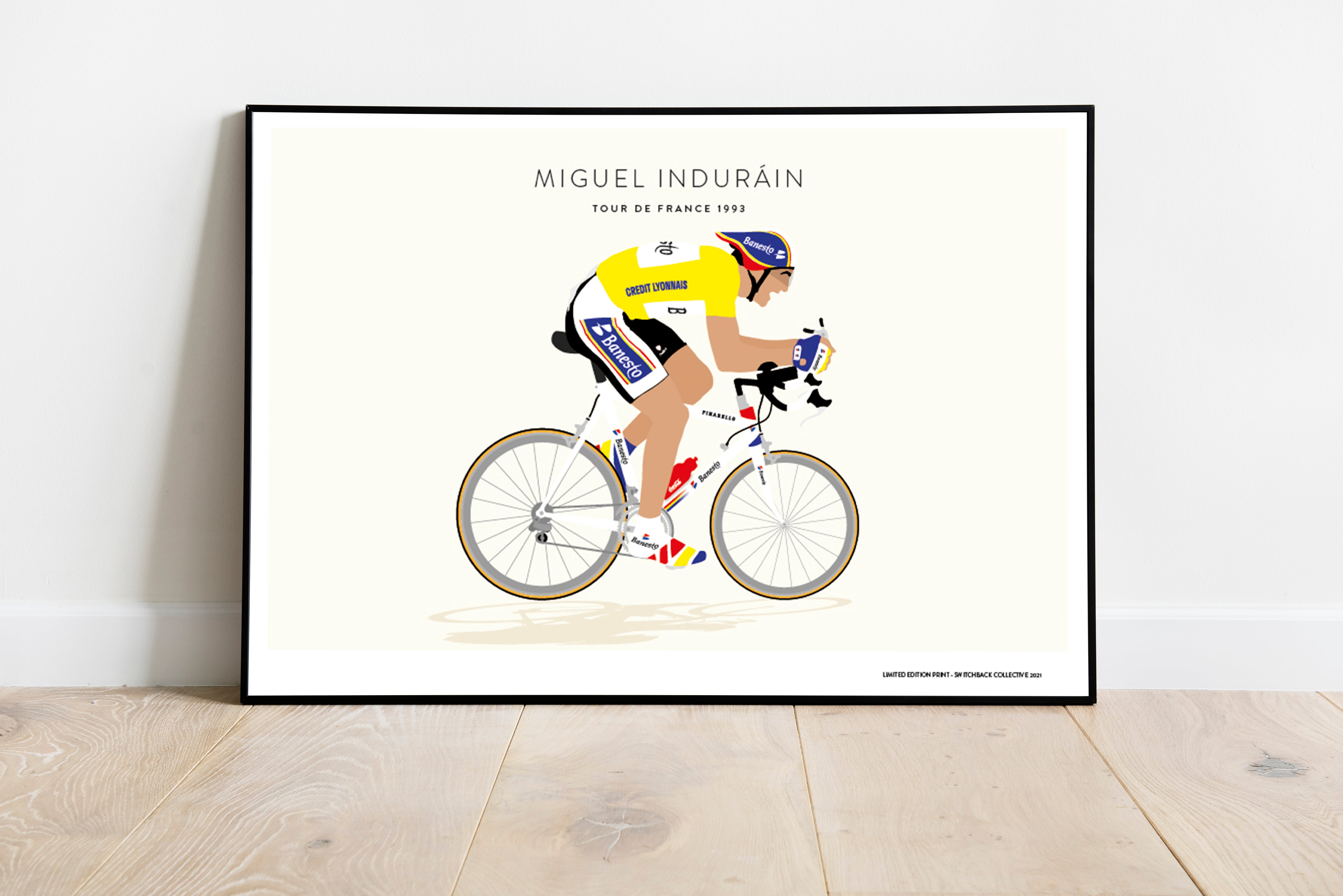 Miguel Indurain 1993 Tour De France Limited Edition Print