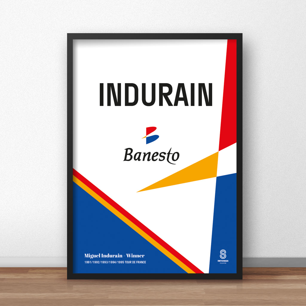 Miguel Indurain - Banesto Print