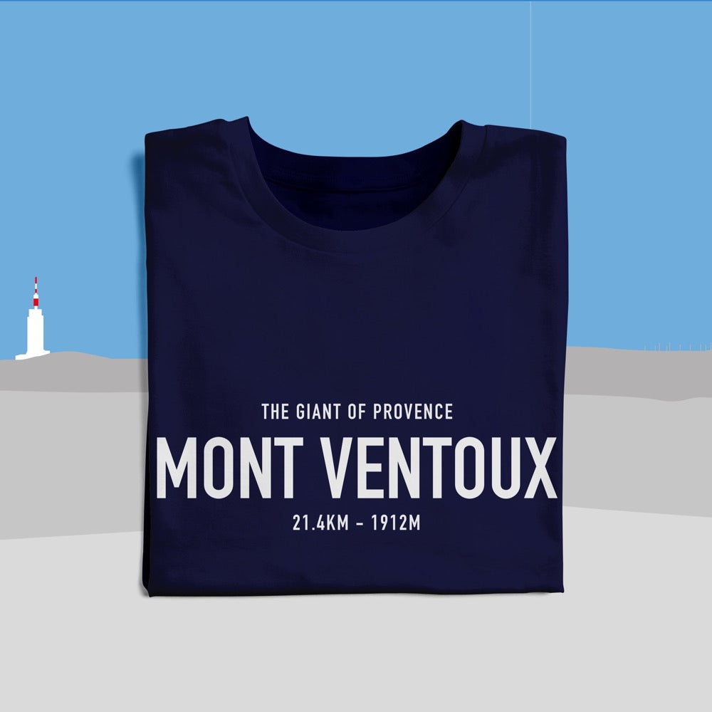 Mont Ventoux - Navy Blue T-Shirt