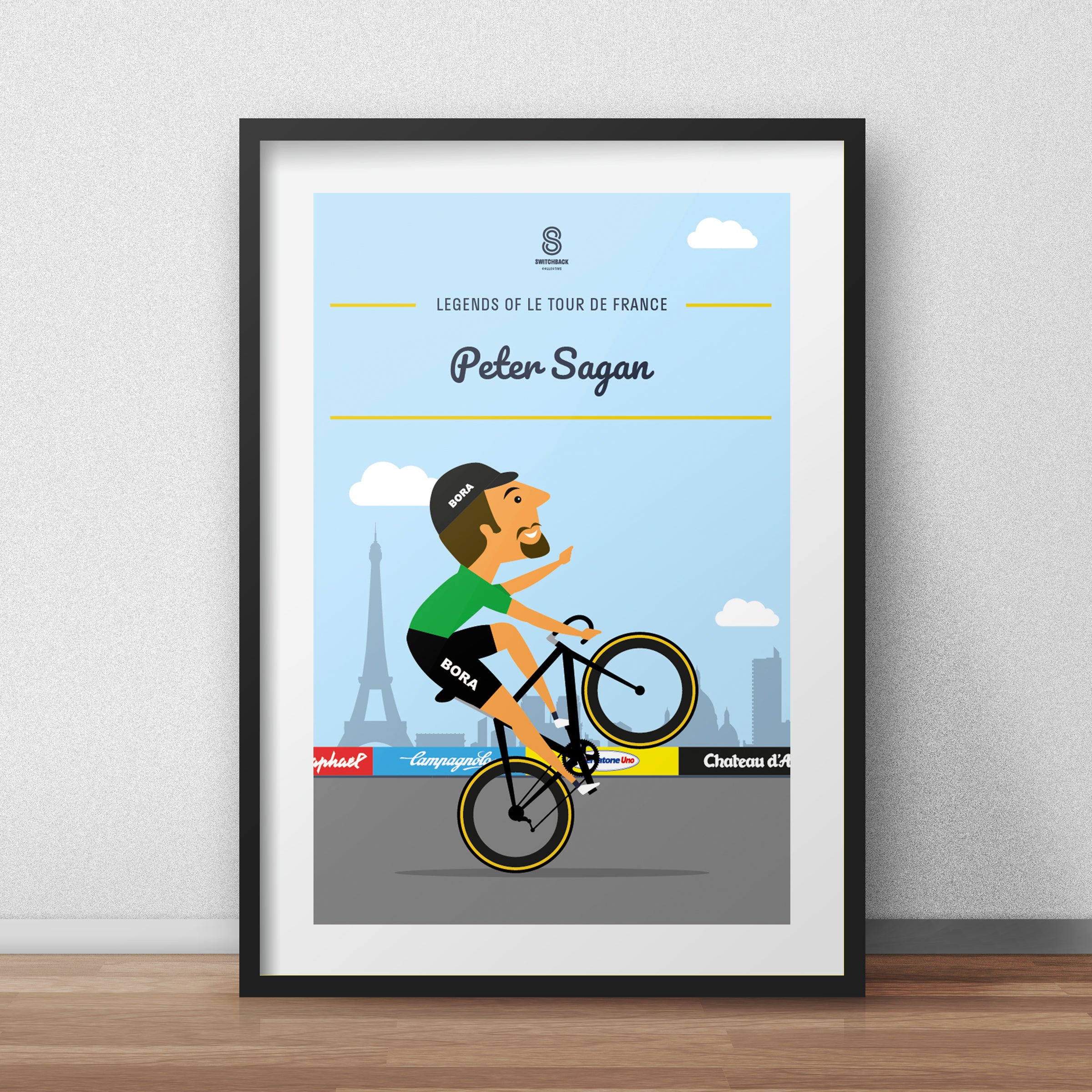 Peter Sagan 'The Wheelie' - Legends of Le Tour De France
