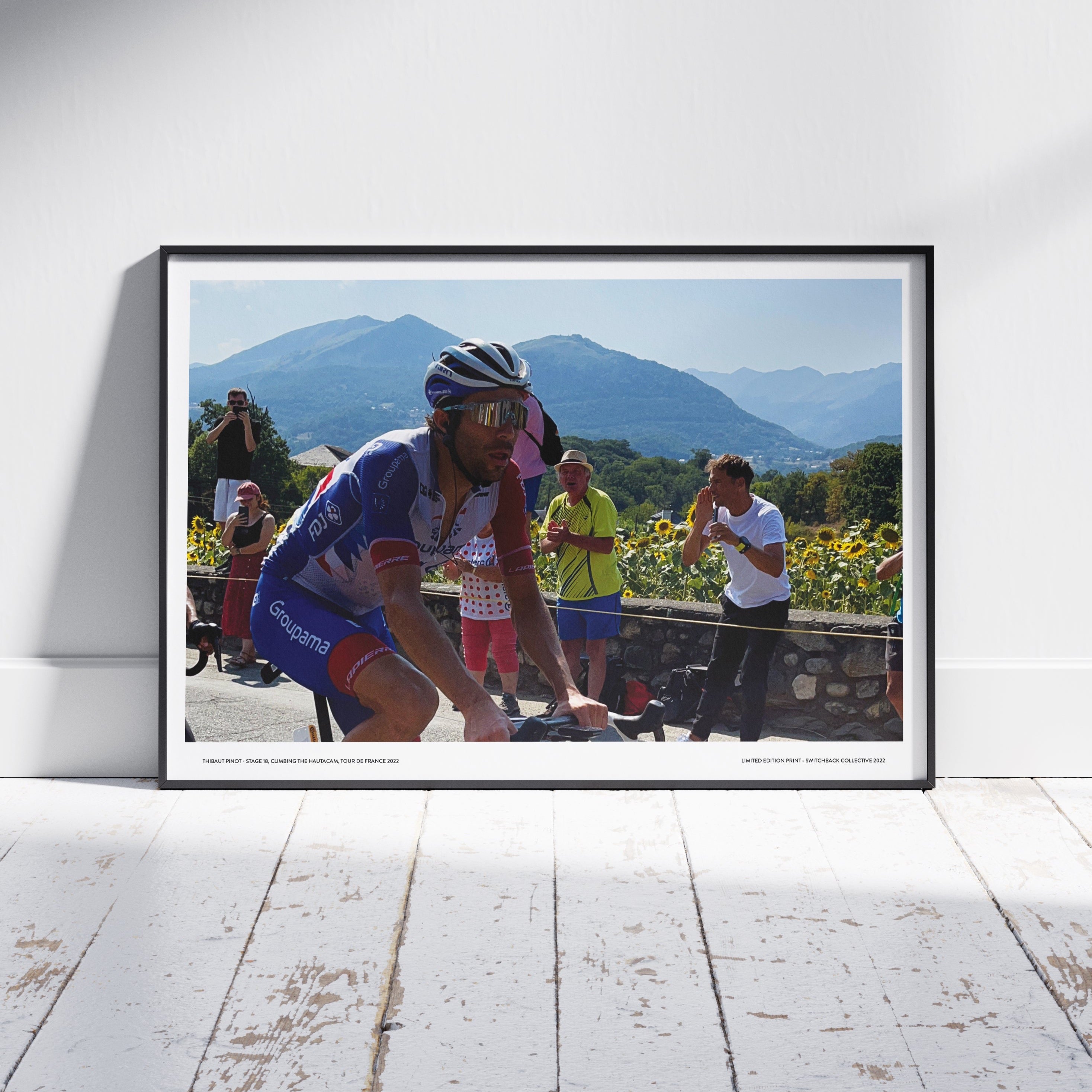 Thibaut Pinot - Stage 18, The Hautacam, Tour De France 2022 - Limited Edition Photo