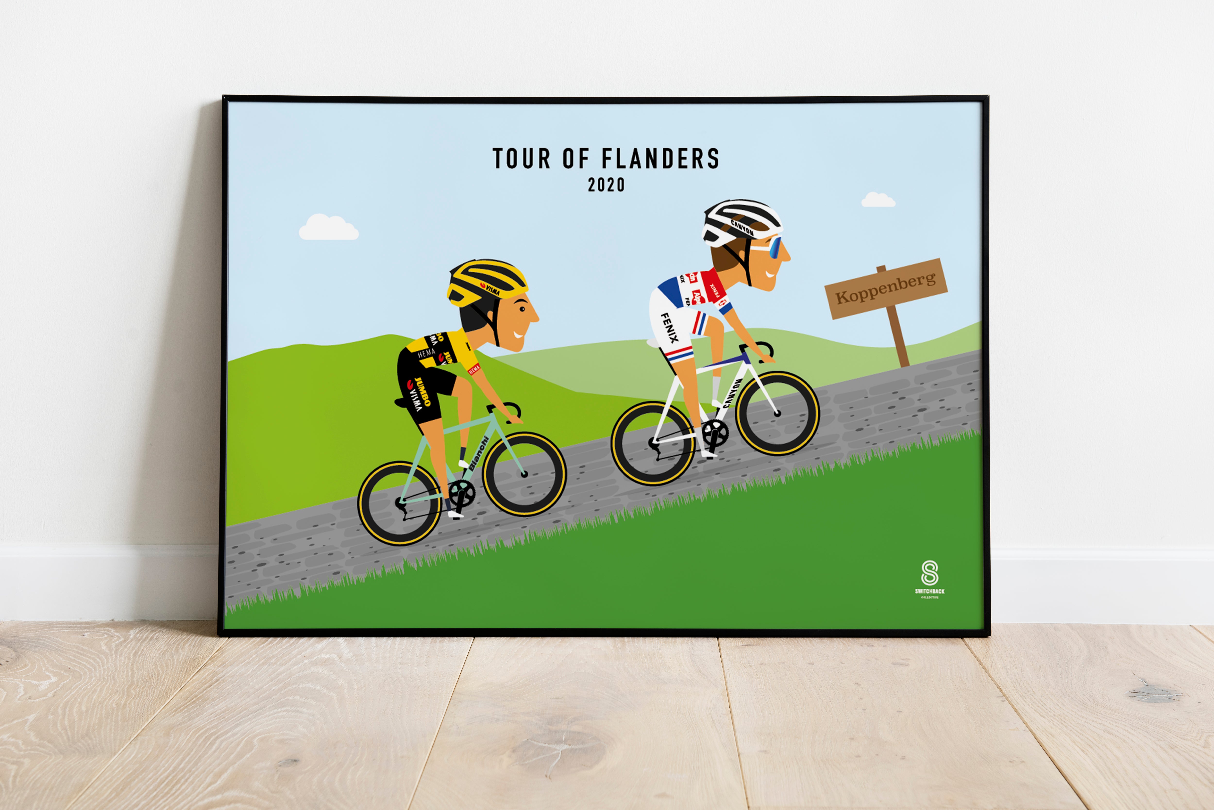 Tour of Flanders 2020 - Koppenberg Print