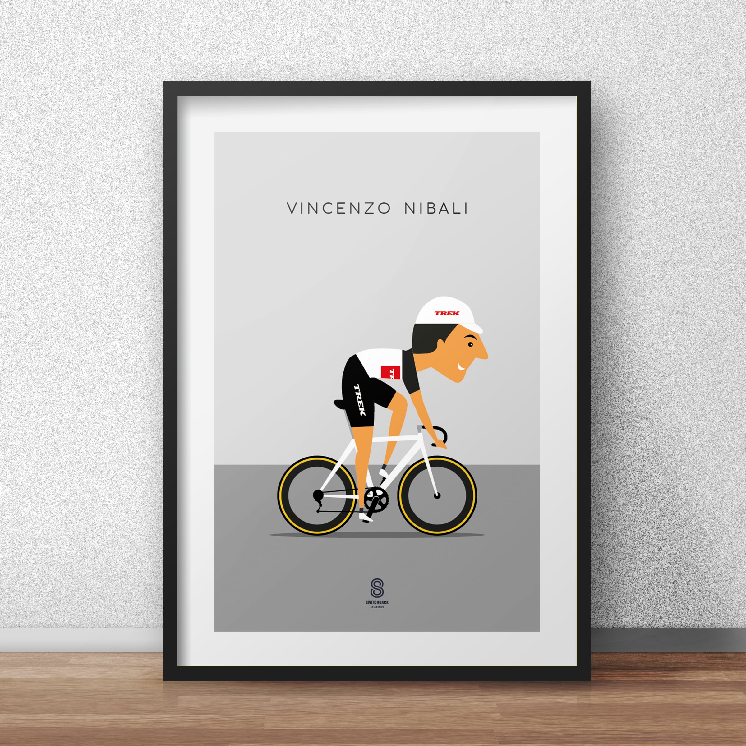 Vincenzo Nibali - Team Trek Print