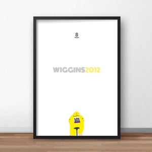 Bradley Wiggins 2012 TT - Cycling Print