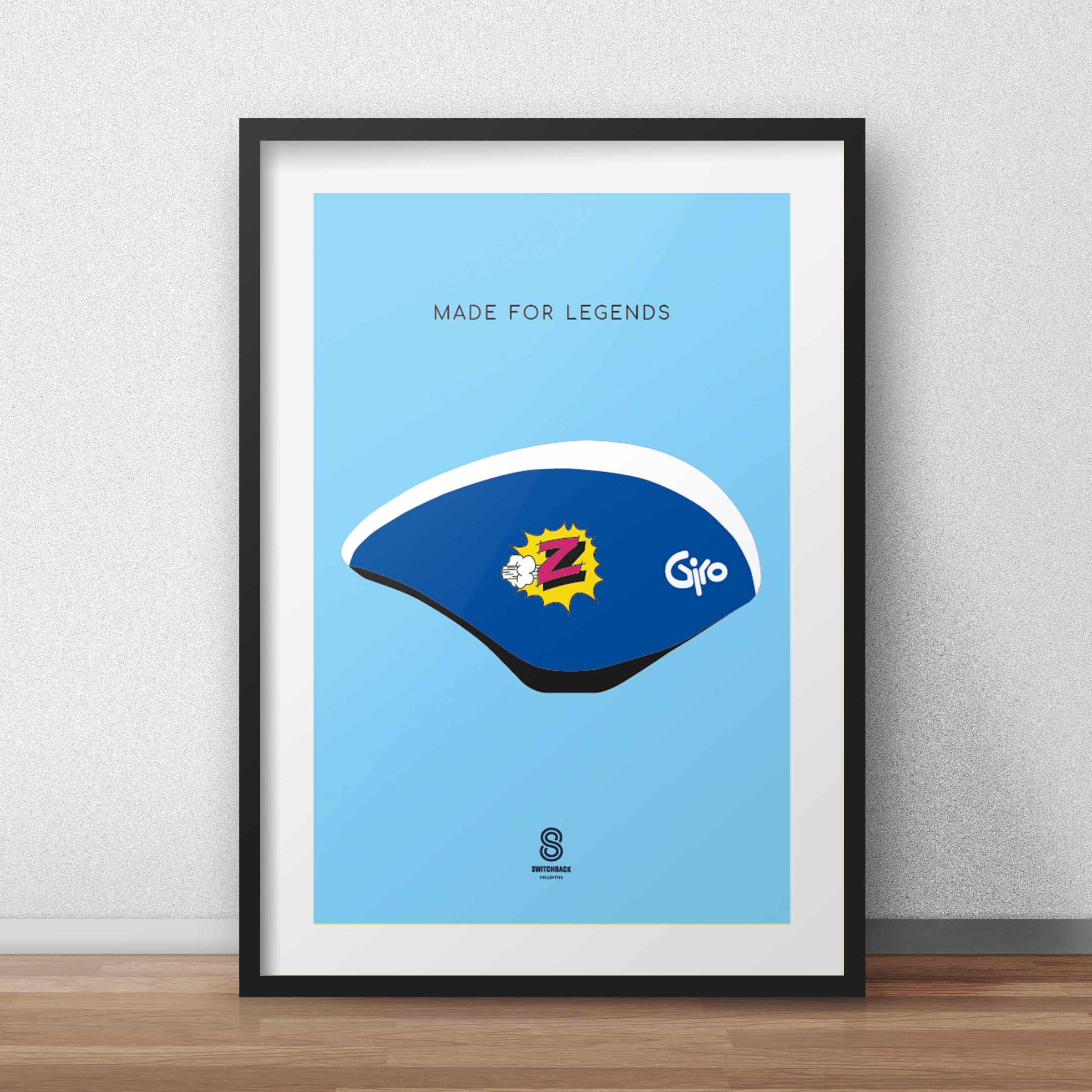 Greg LeMond Giro Aero Helmet - Made For Legends Print
