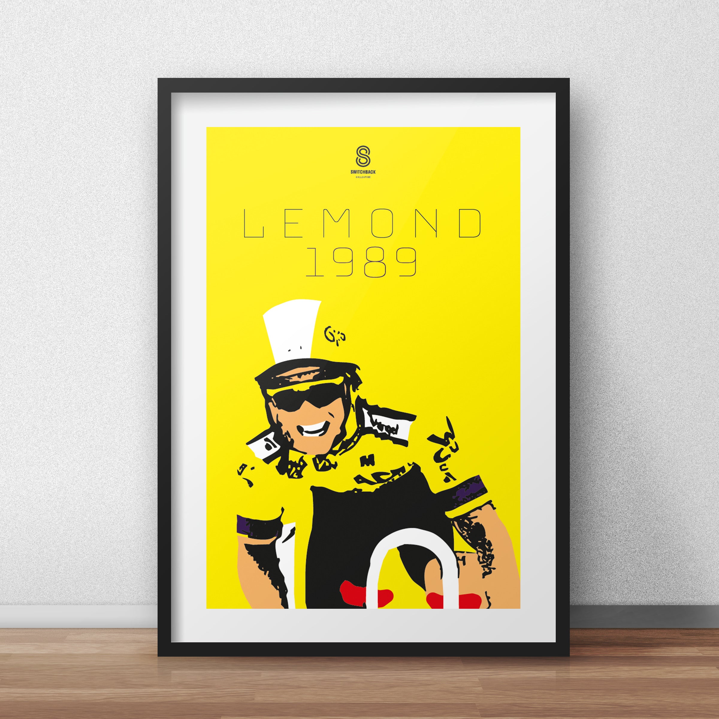 Greg Lemond Tour De France 1989 - Limited Edition Vintage cycling team print