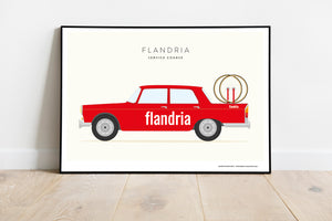Flandria Vintage Service Course - Print
