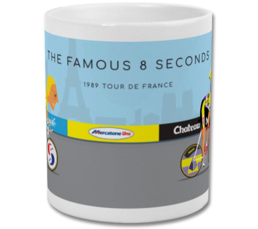 Greg LeMond and Laurent Fignon - Tour De France Mug