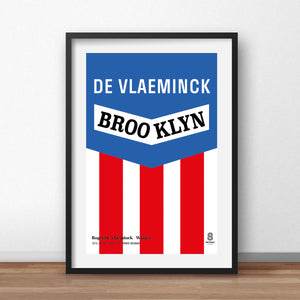 Roger De Vlaeminck Brooklyn Chewing Gum - Vintage cycling team print