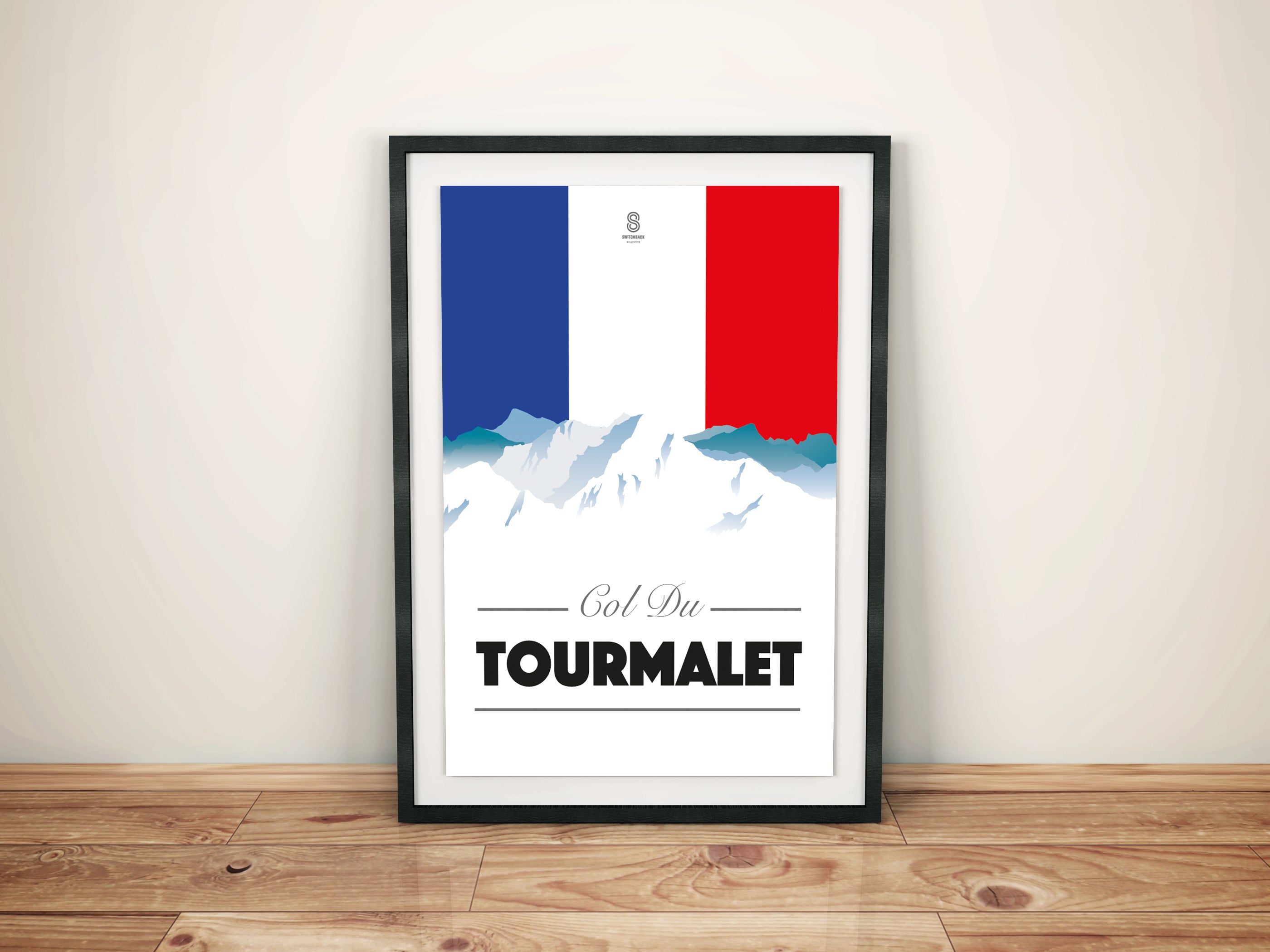 Col Du Tourmalet Print - Cycling Print